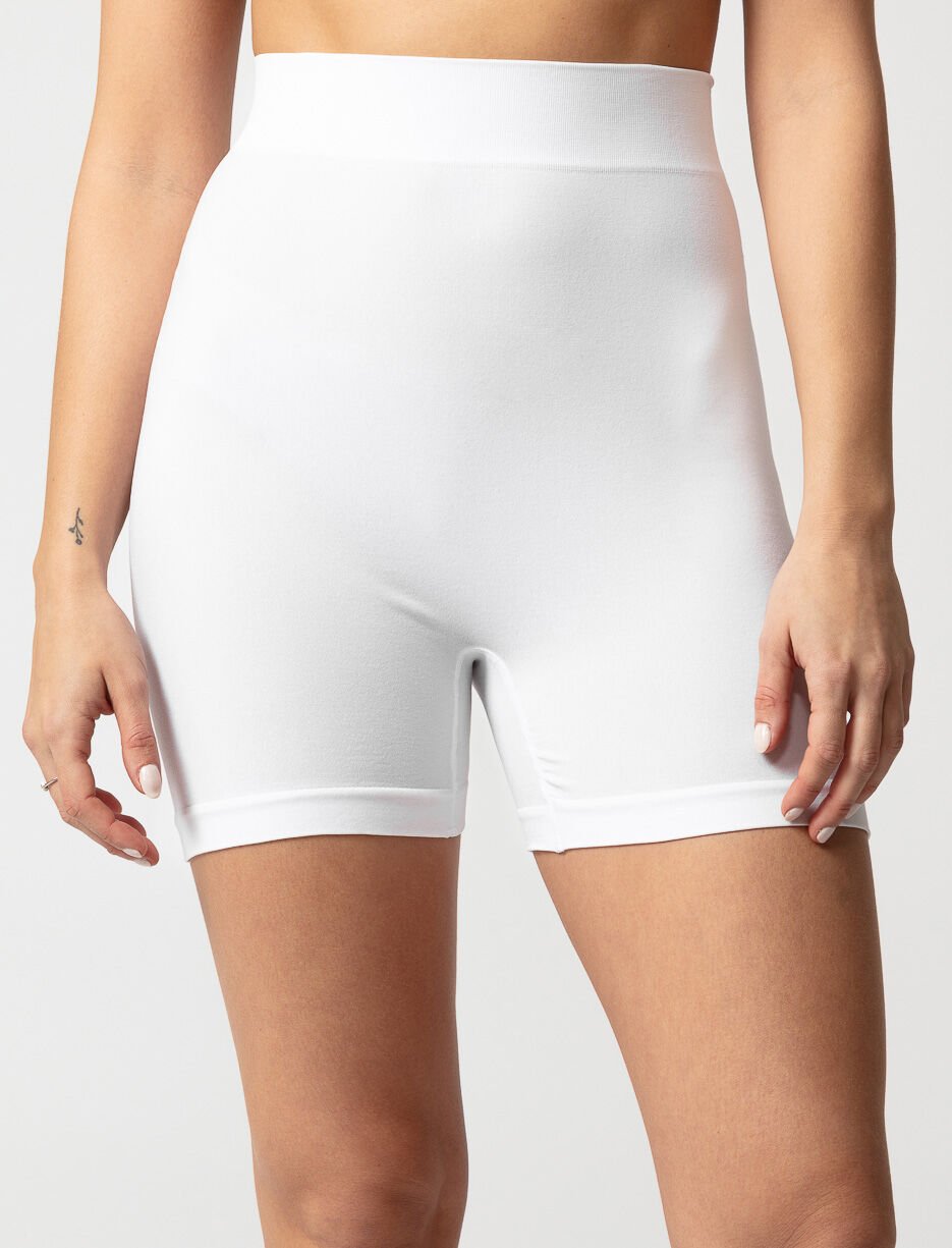 Solid Seamless Biker Shorts