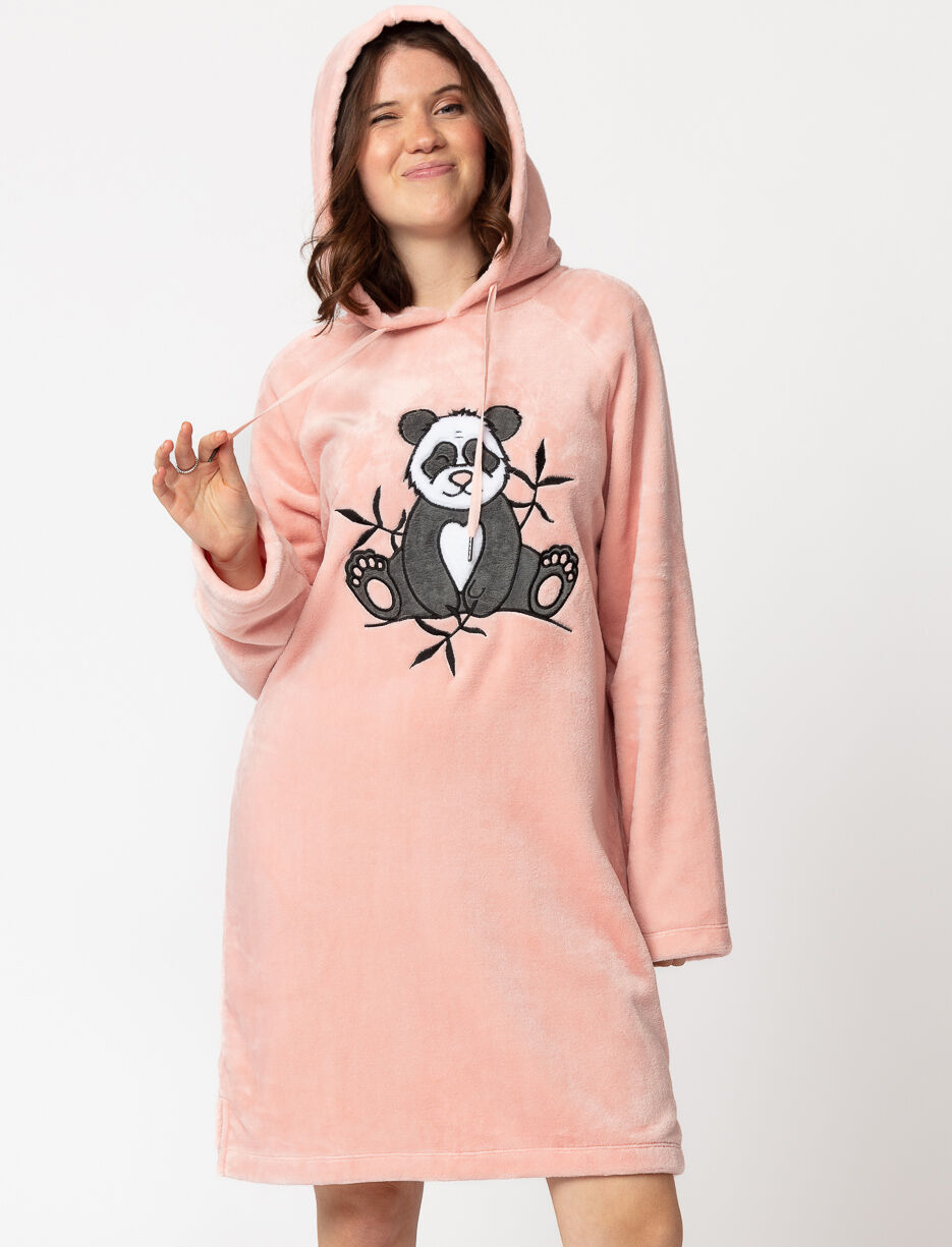 Tunique de pyjama en peluche