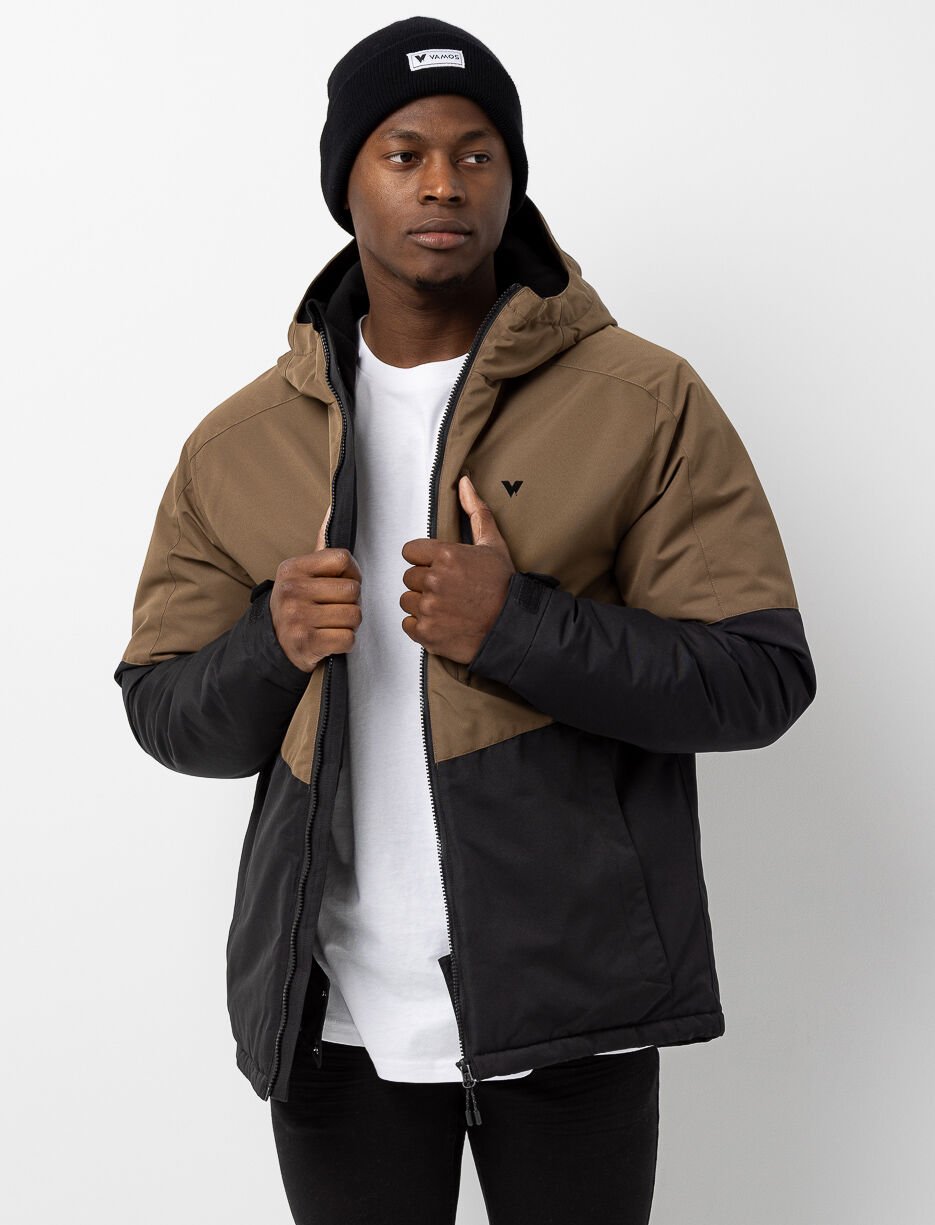 Manteau d'hiver blocs de couleurs - Confort -30 °C