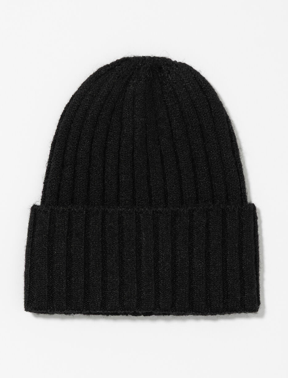 Tuque en tricot côtelé