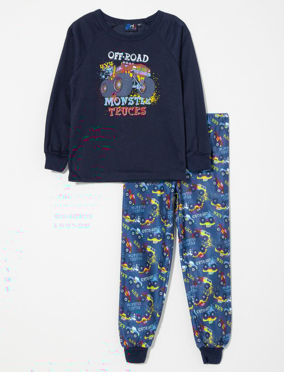 Pyjama 2 pièces imprimé - petit garçon