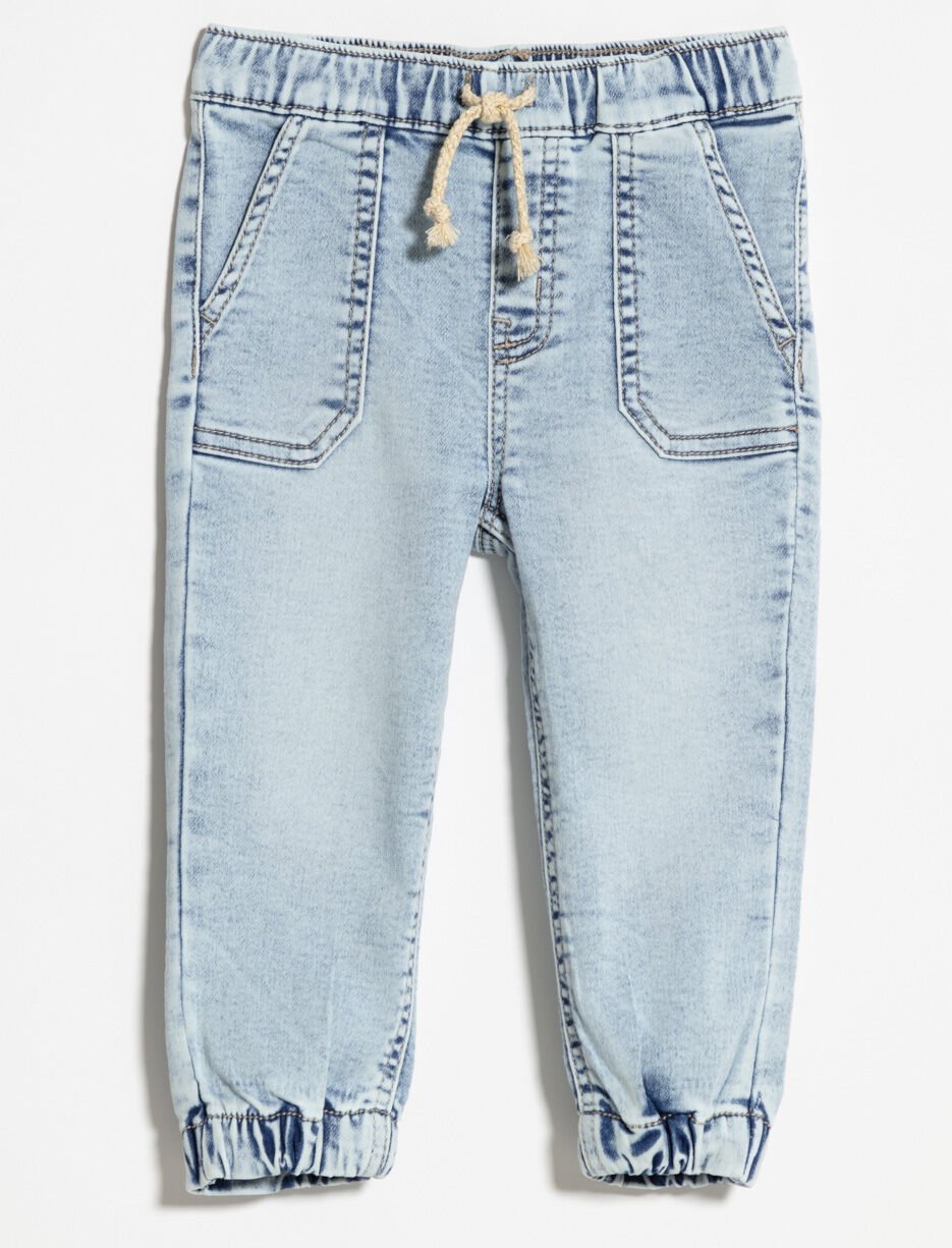 Jean Jogger extensible - bébé fille