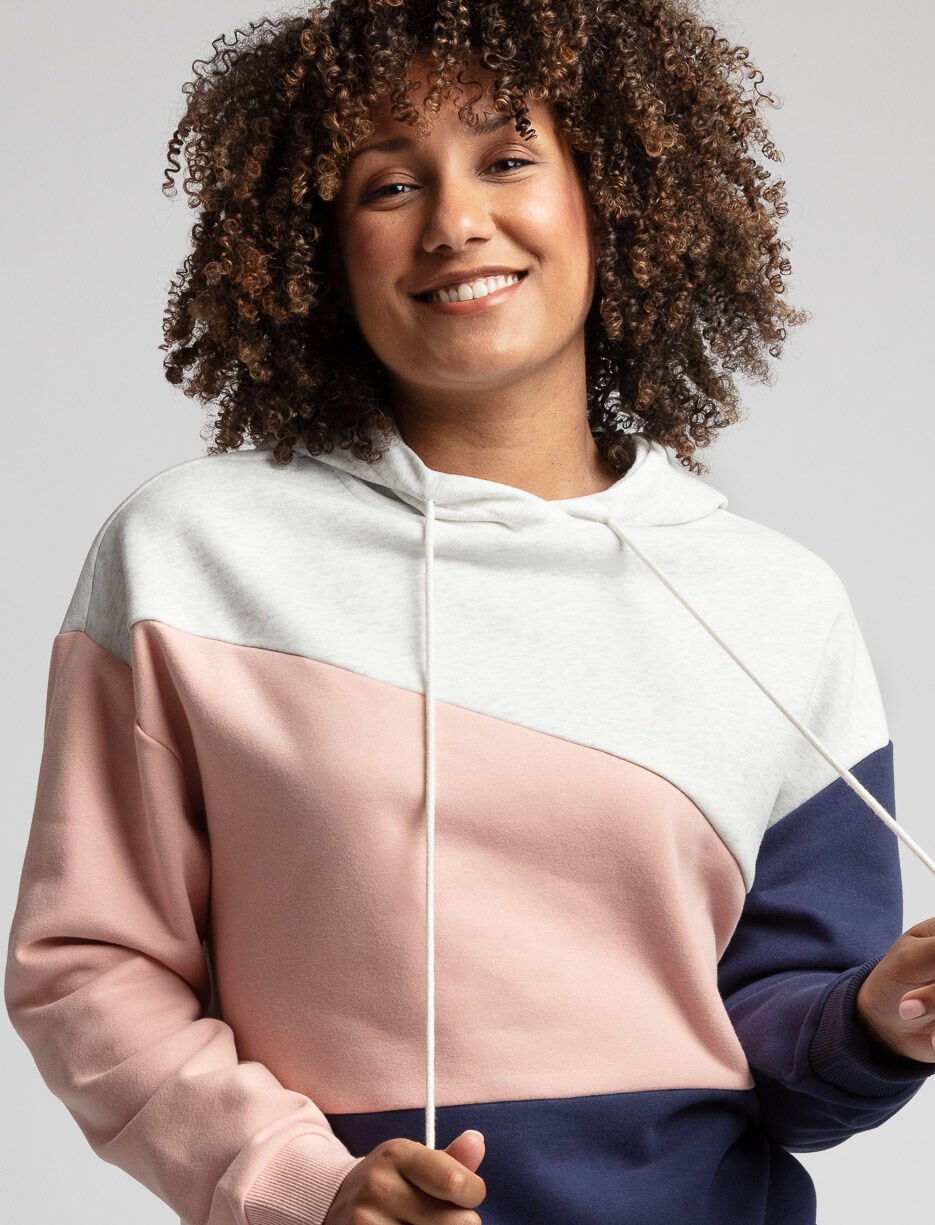 Colour Block Hoodie