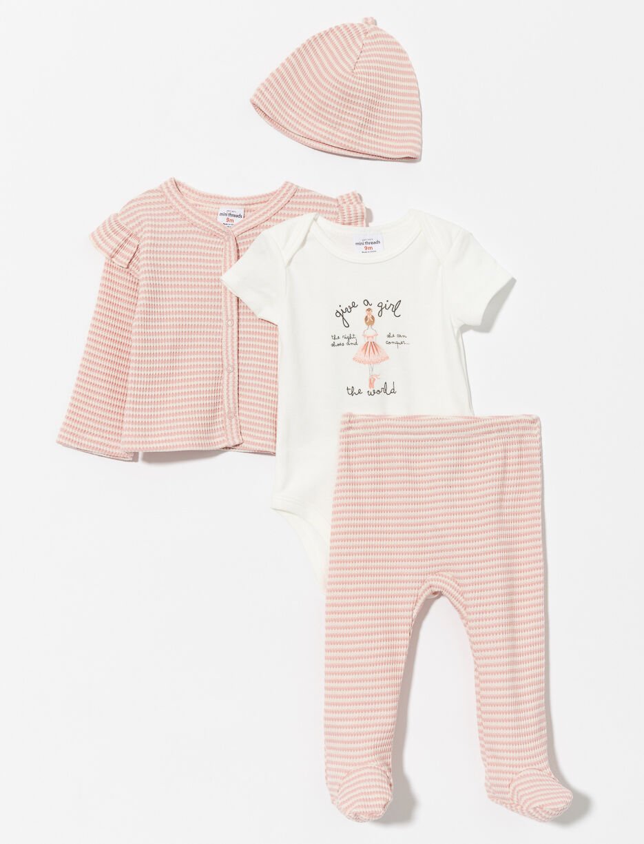 Striped 3-piece Set