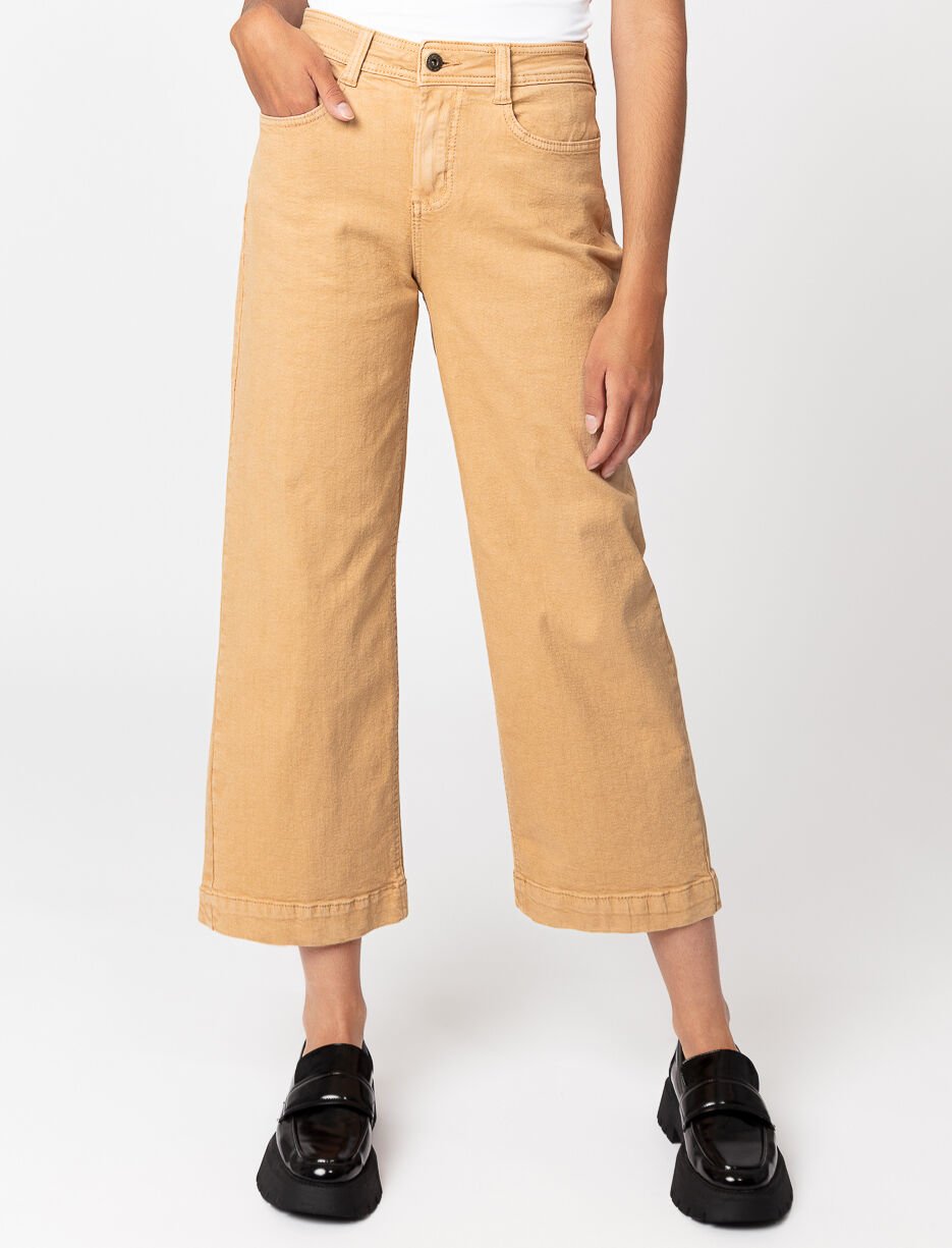 High-rise Wide-leg Jeans