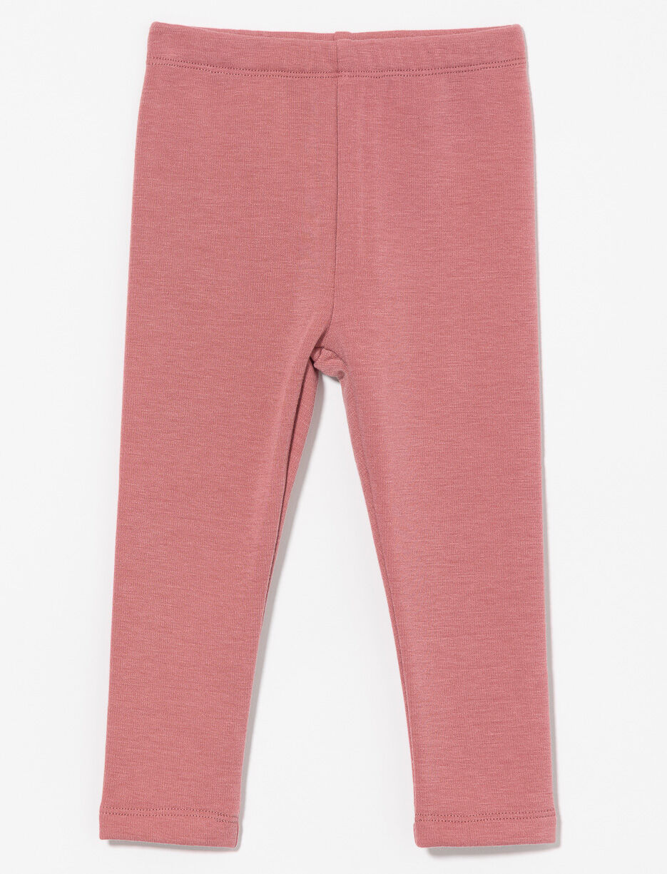 Legging long doublé en peluche