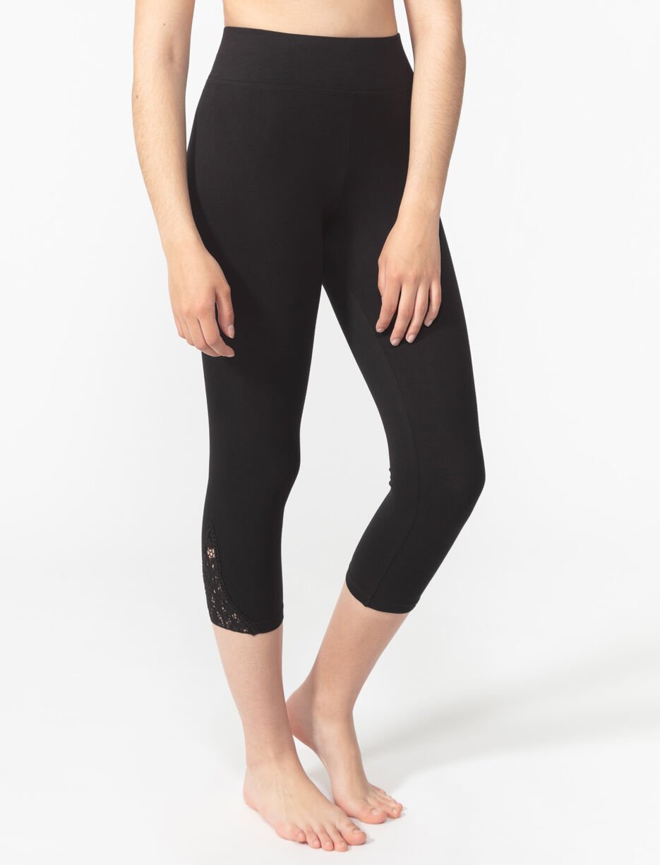 Organic Cotton Capri Leggings
