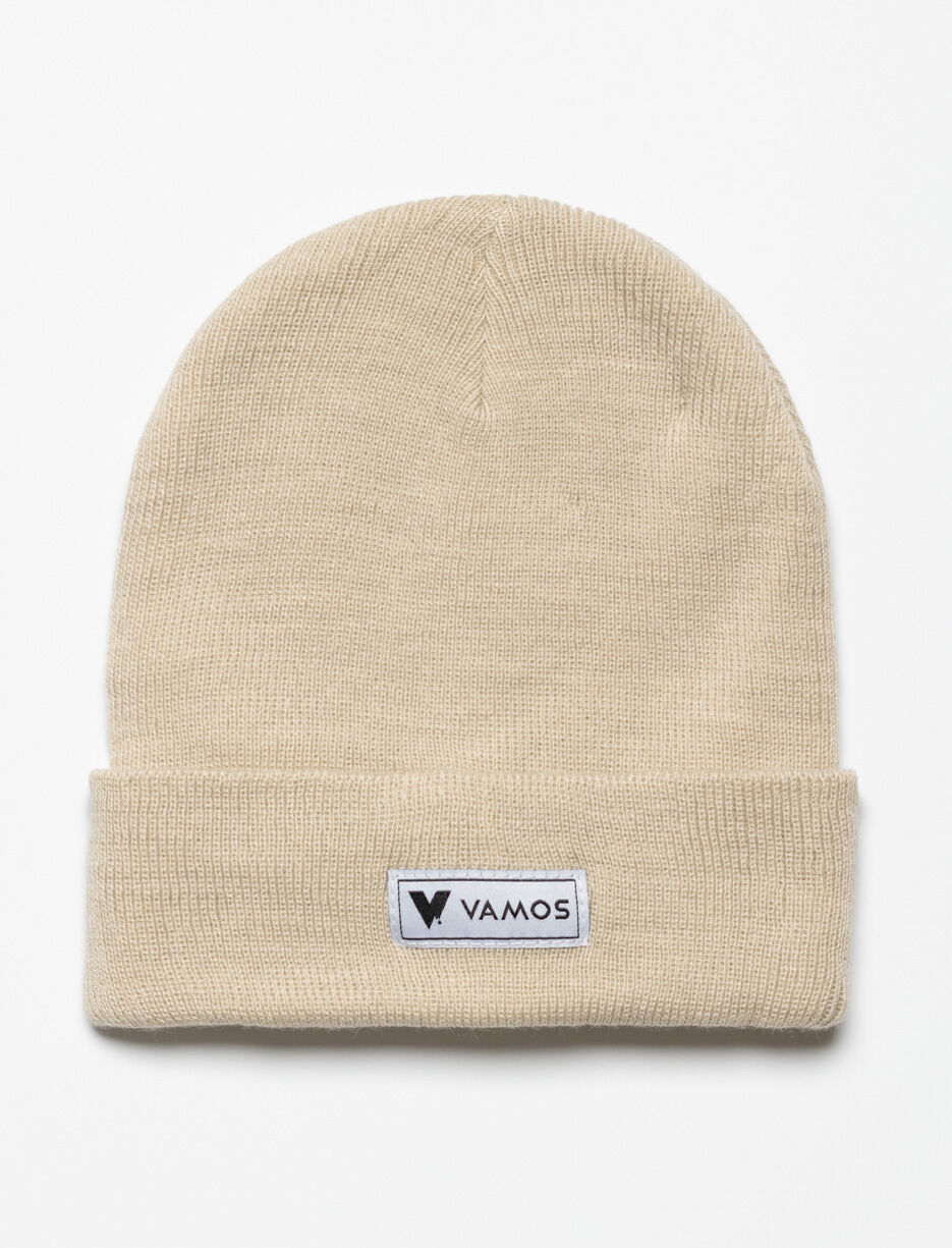 Tuque en tricot unie - femme
