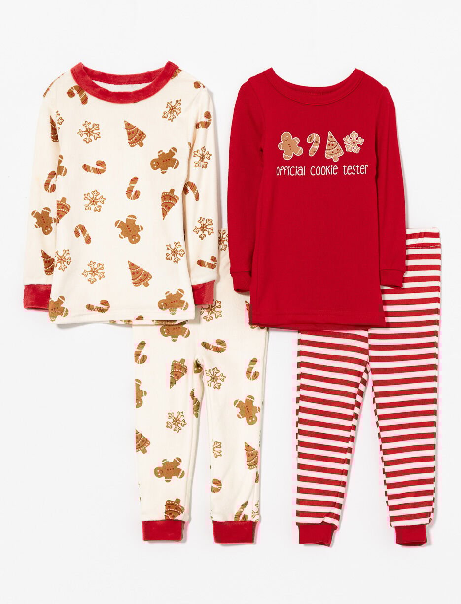 Pyjamas 2 pièces imprimé Noël - paquet de 2