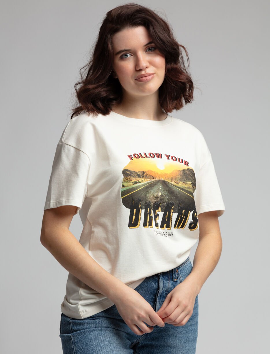 T-shirt imprim&eacute;