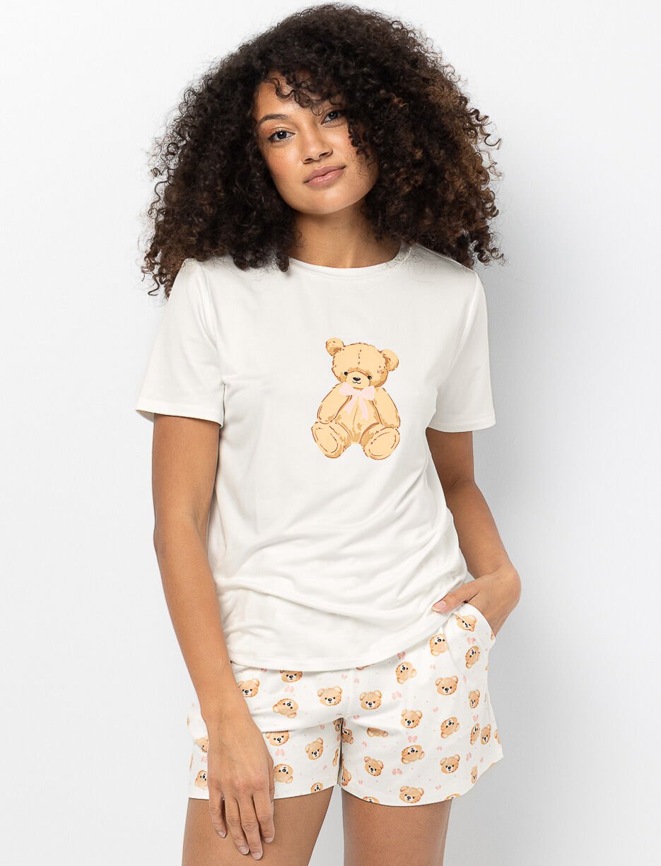 Short de pyjama imprimé