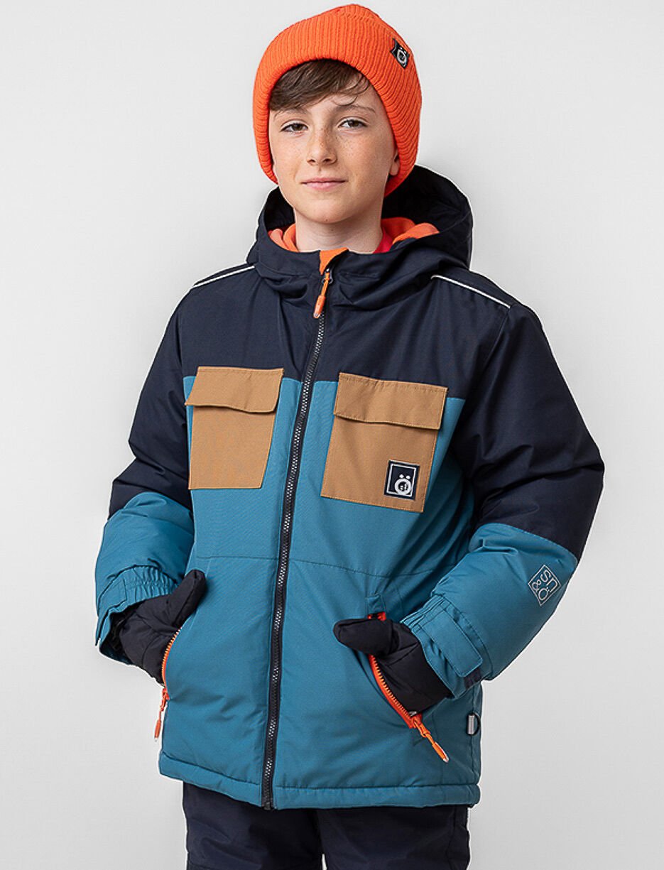 Colour Block Winter Jacket - Comfort -30 °C