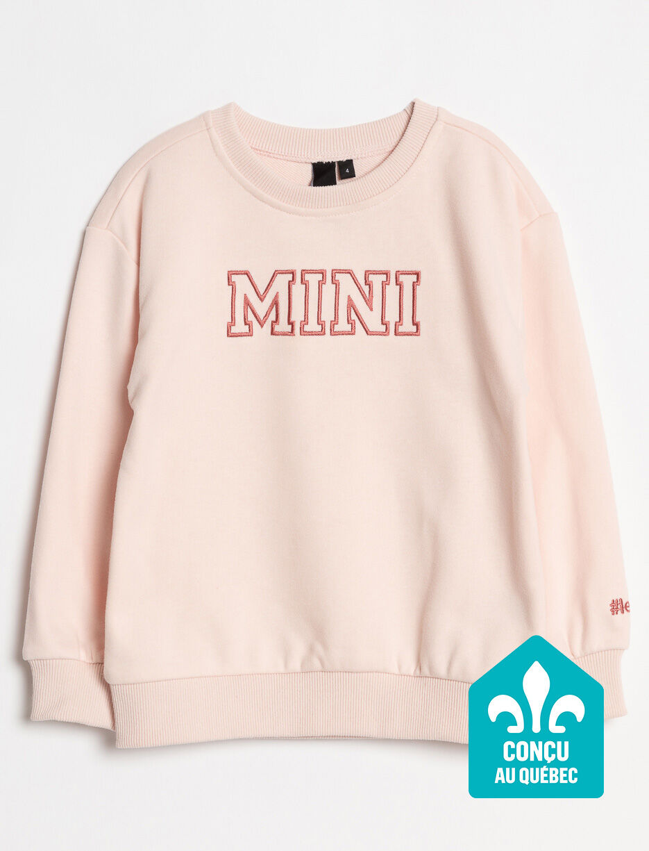 Chandail à broderie « mini »