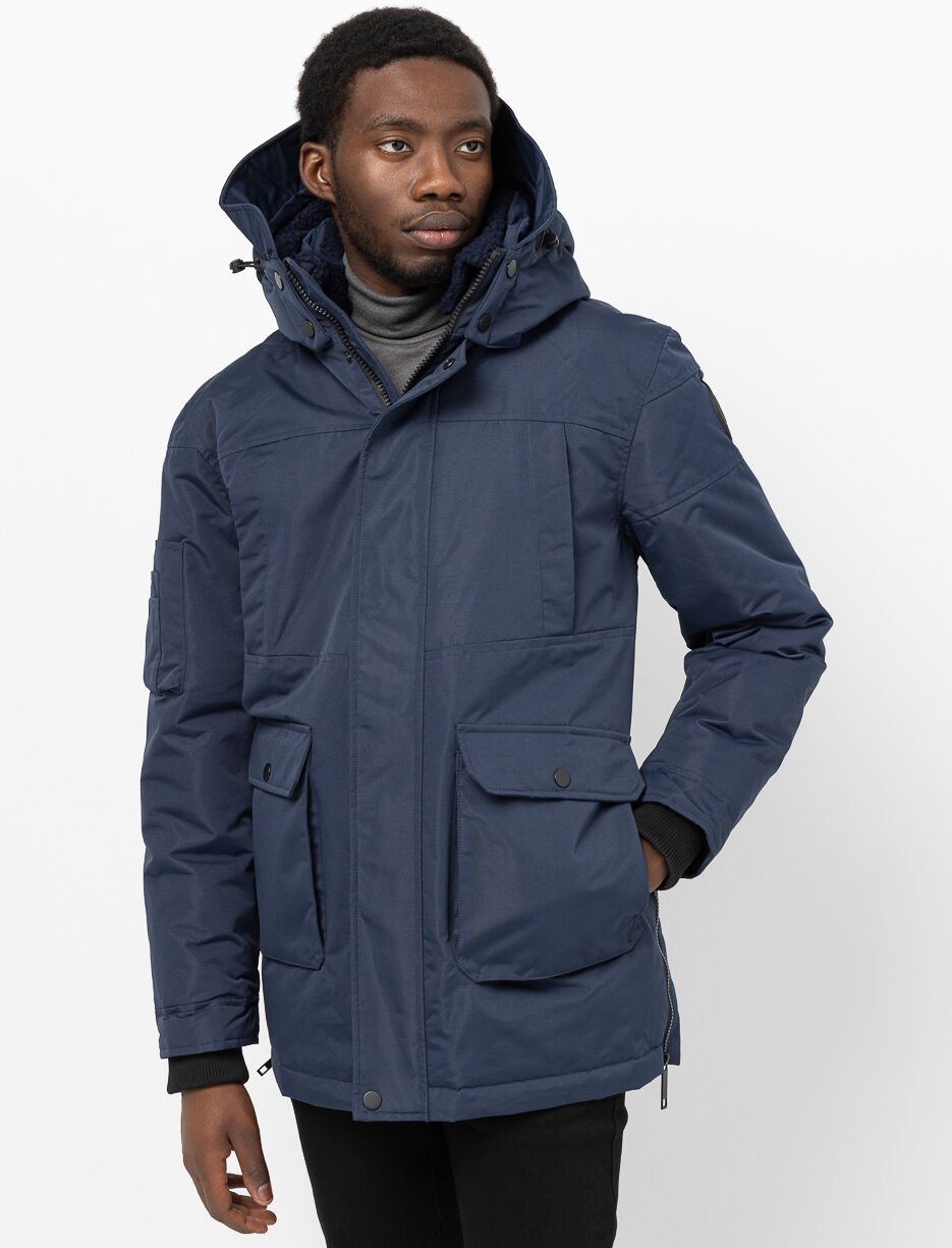 Manteau d'hiver à col montant