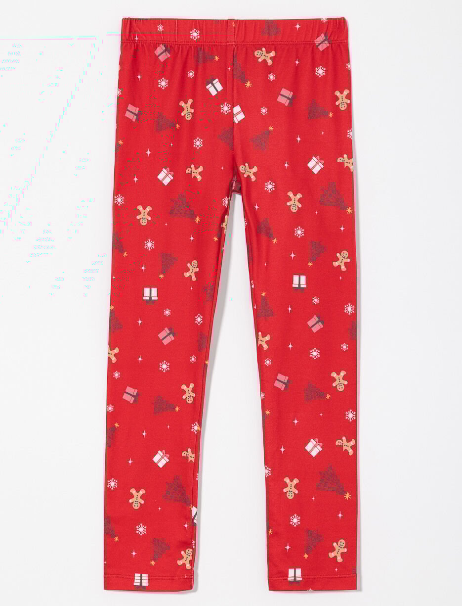 Legging imprimé Noël - petite fille