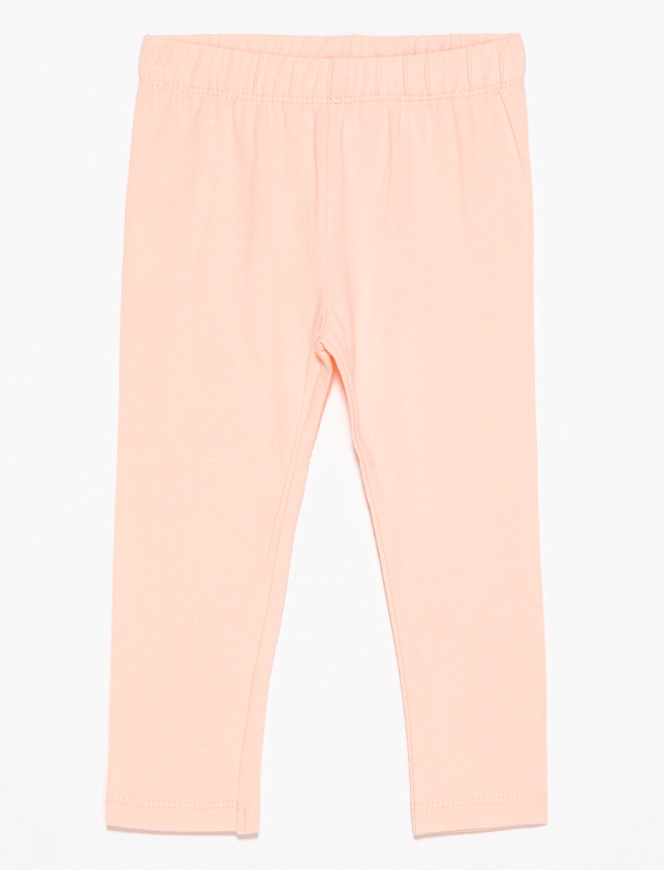 Legging en coton bio - bébé fille