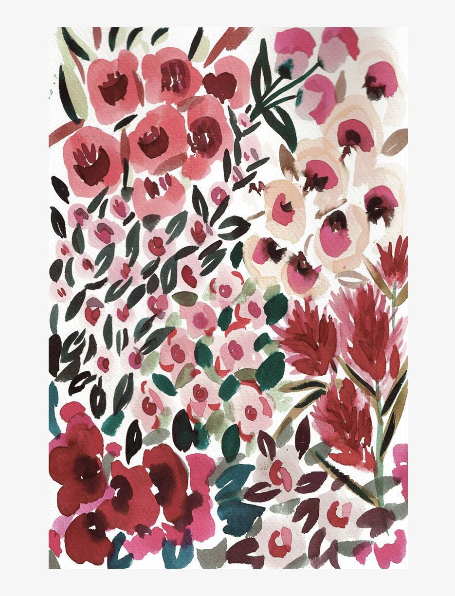 Toile imprimée fleurs Toile imprimée fleurs