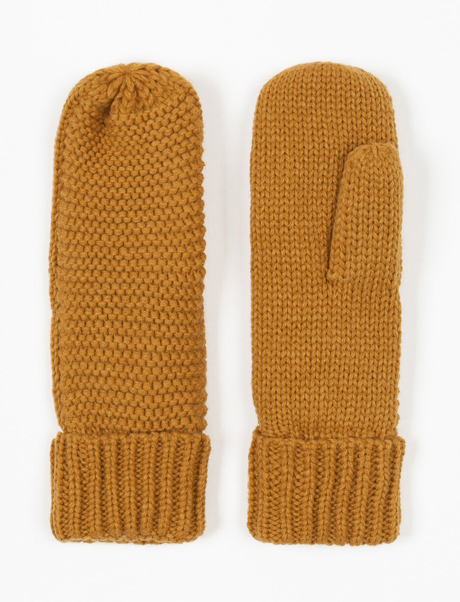 Mitaines doubl&eacute;es de peluche