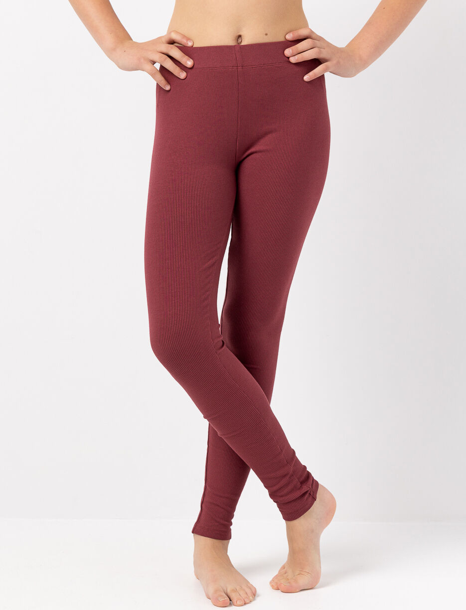 Legging uni - ado fille