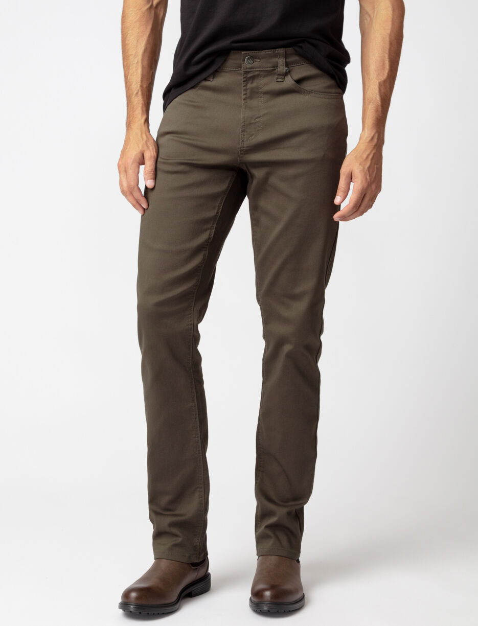 Pantalon droit extensible