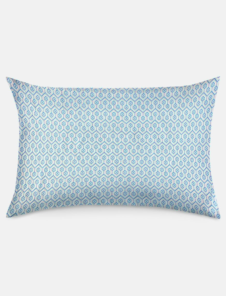 Oreiller à imprimé en duvet synthétique