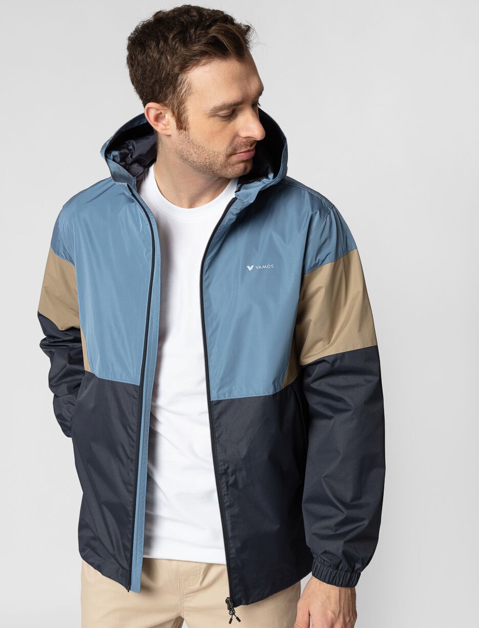 Colour Block Mid-season Jacket