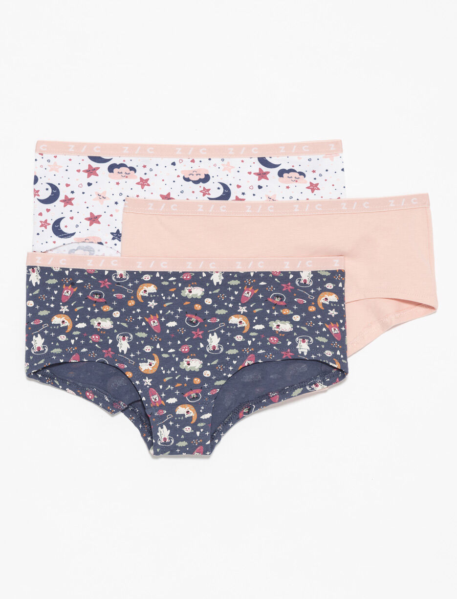 3 culottes garçonnes