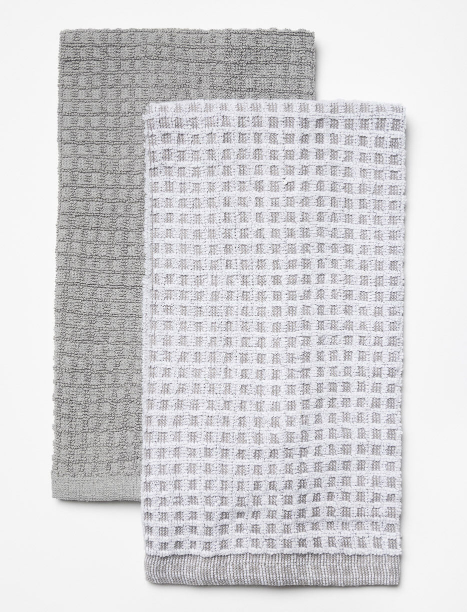 Serviettes à vaisselle en ratine - paquet de 2 Serviettes à vaisselle en ratine - paquet de 2