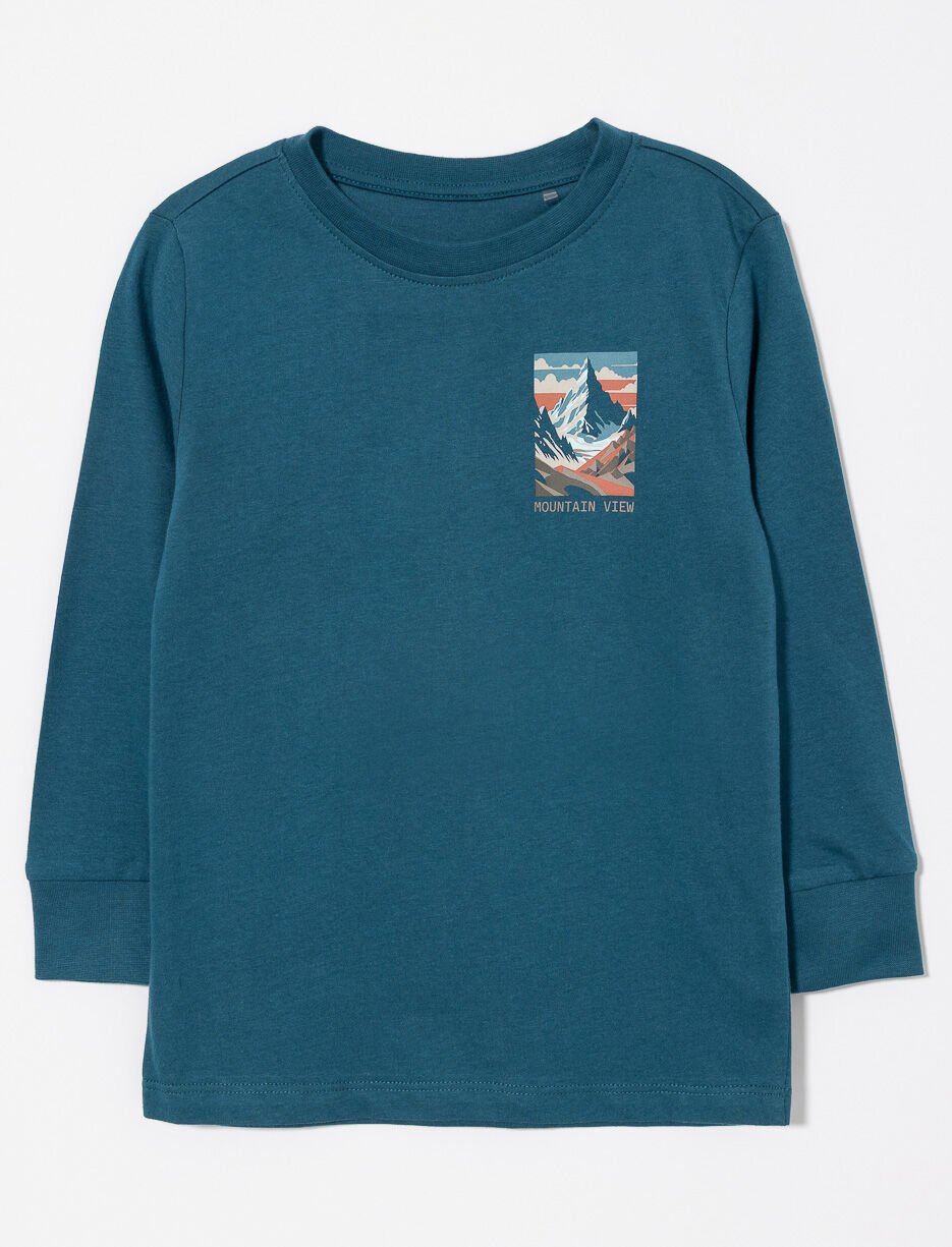 T-shirt imprimé en coton bio - bébé garçon