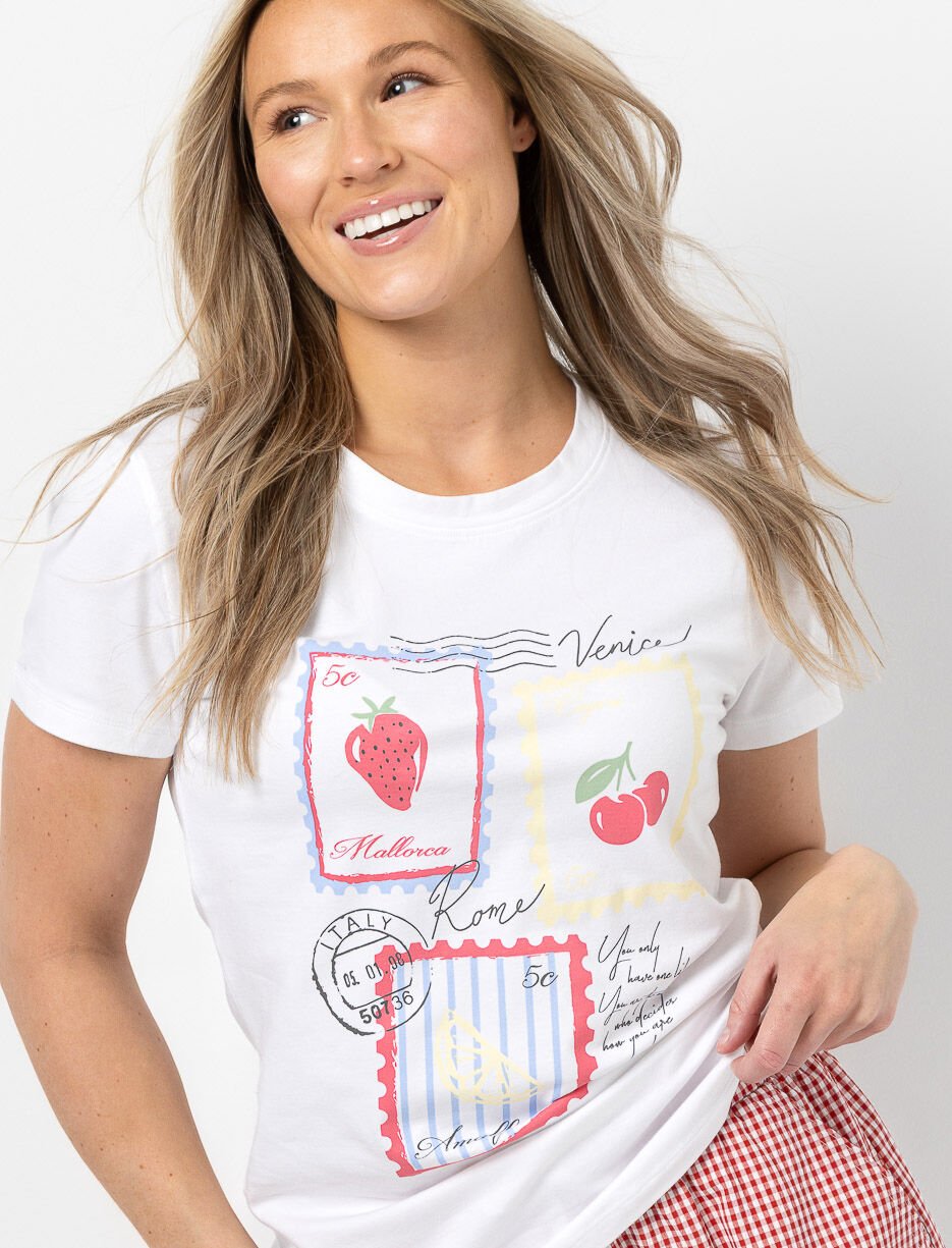 Fitted Crew-Neck T-Shirt