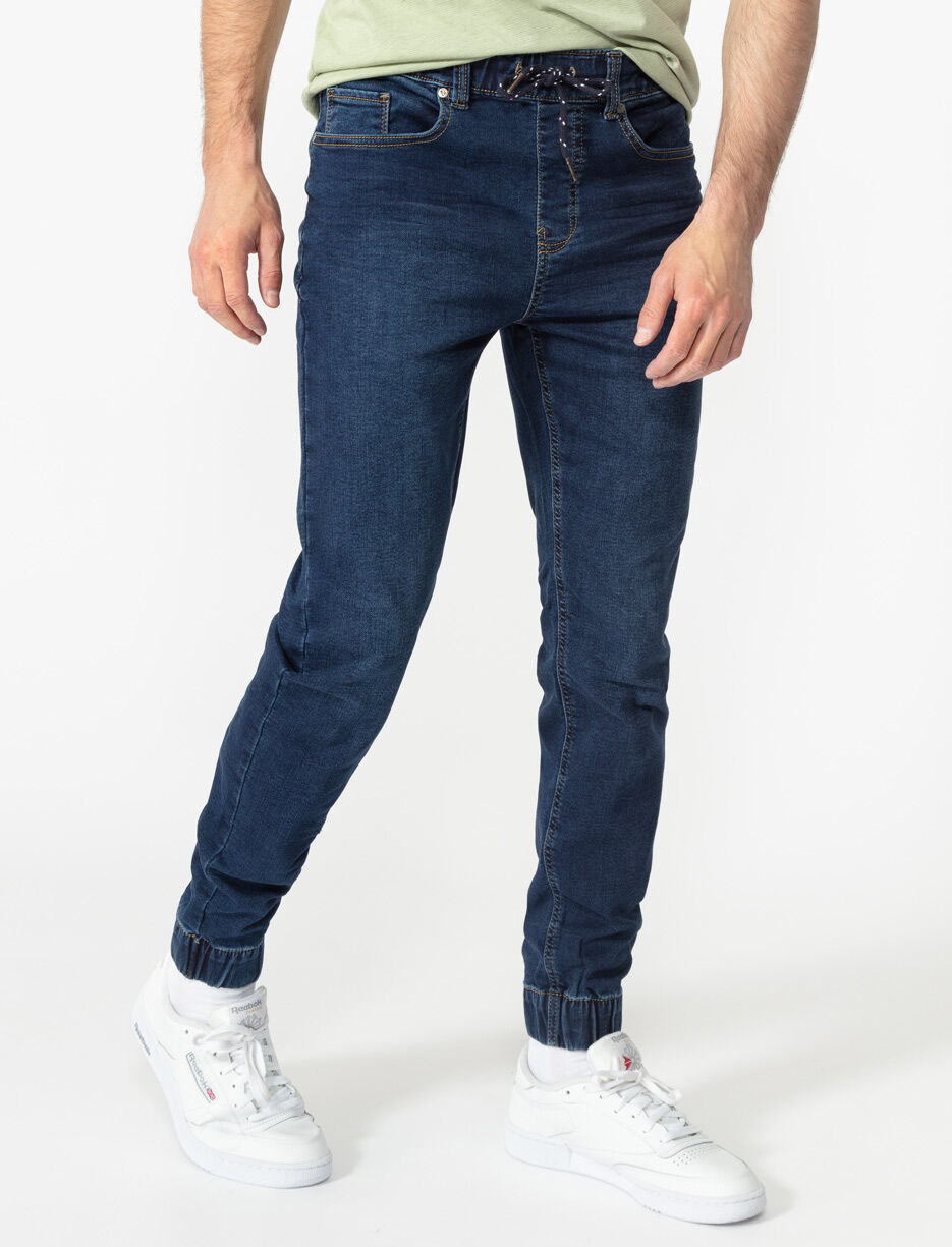Stretch Denim Joggers