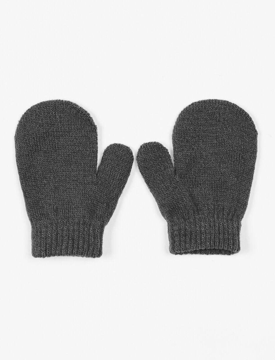 Solid Knit Mittens