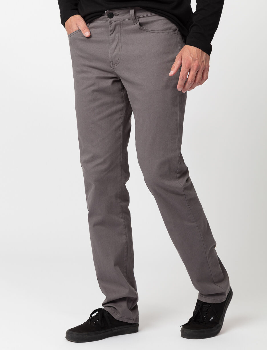 Pantalon étroit à taille régulière