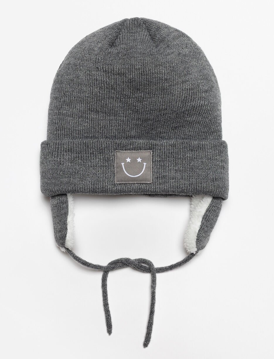 Knit Beanie with Cuff - Little Boy