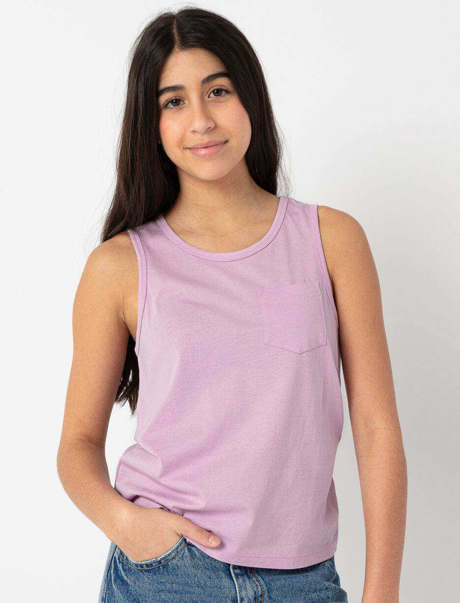Camisole unie à poche