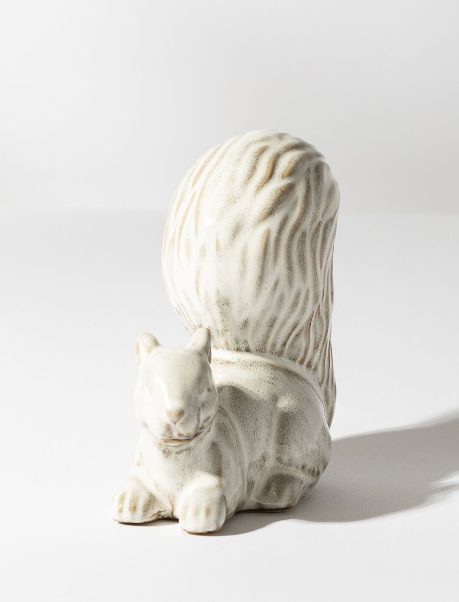 Écureuil décoratif en céramique Écureuil décoratif en céramique