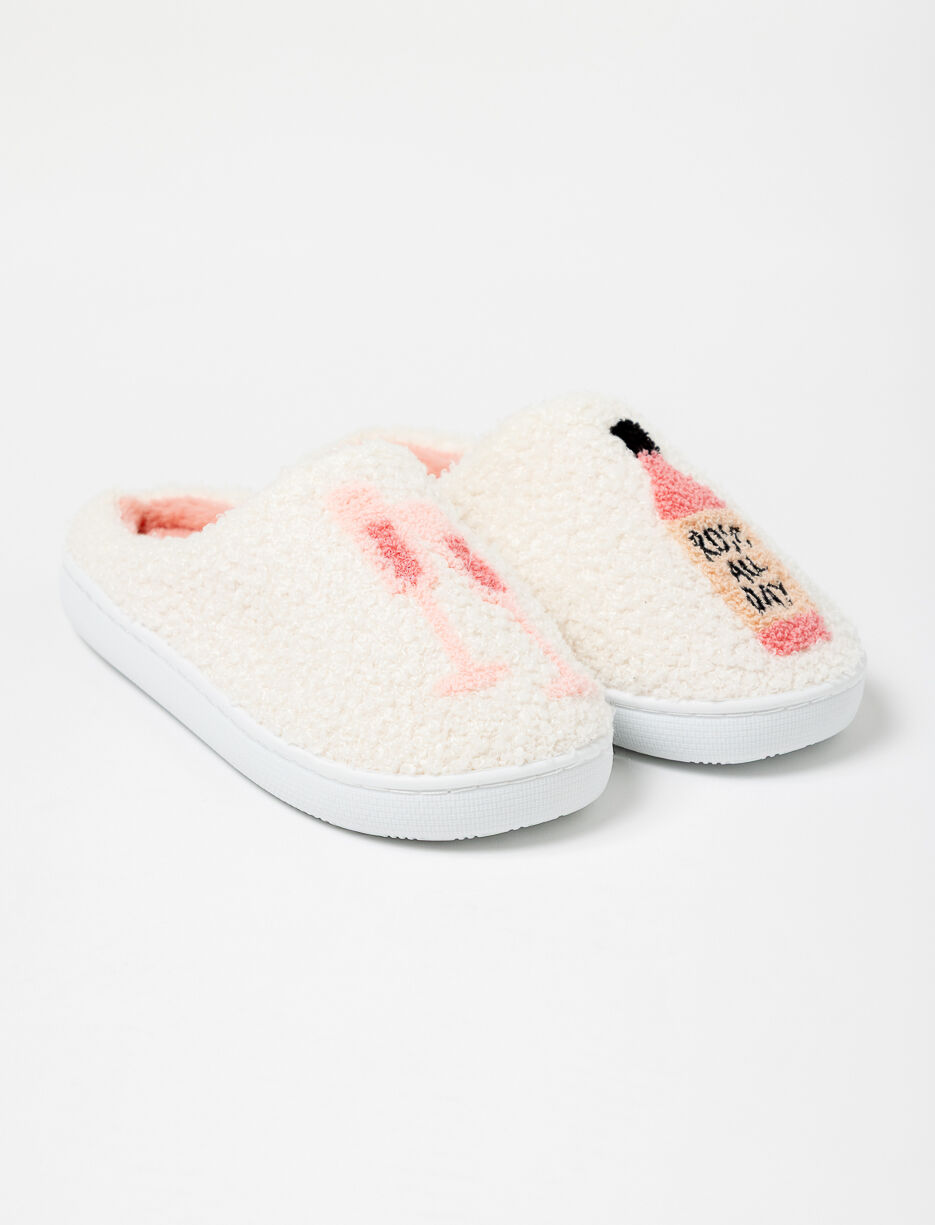 Pantoufles bouclées avec mousse mémoire