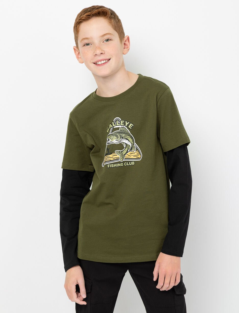 T-shirt imprimé en coton bio