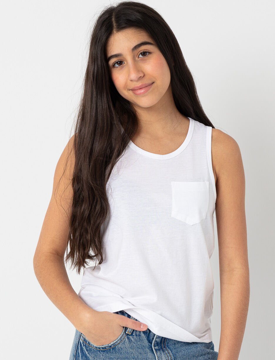Camisole unie à poche