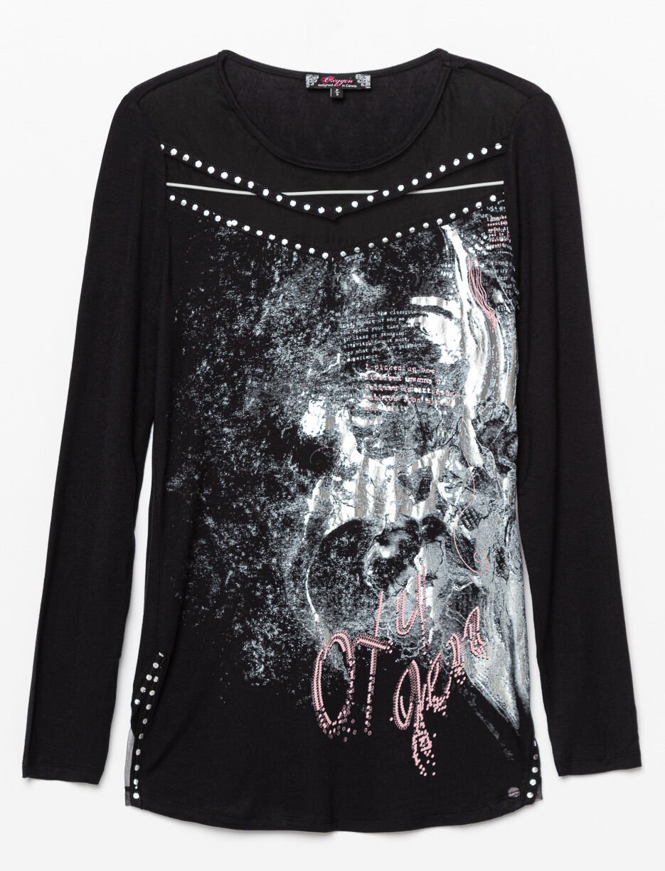 T-shirt imprim&eacute;