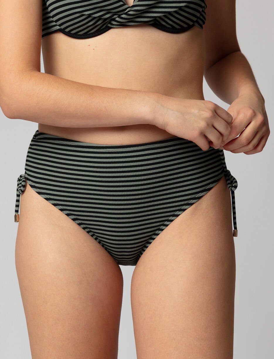 High Waist Bikini Bottom