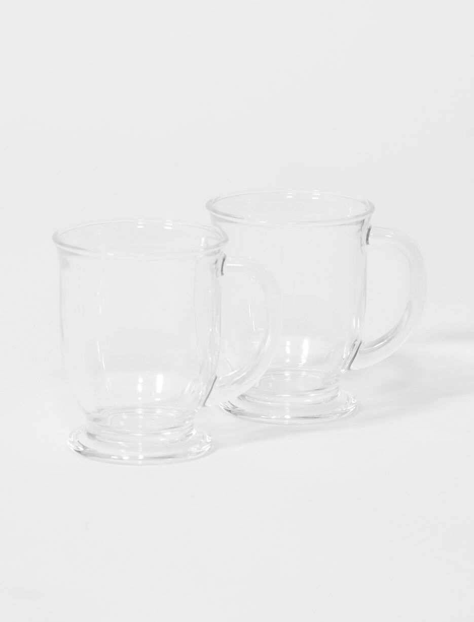 Tasses à café avec pieds - ensemble de 2