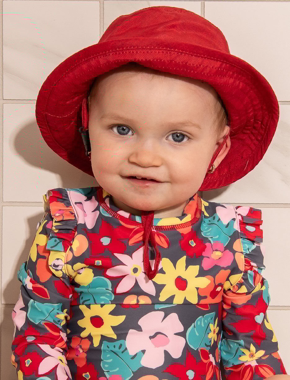 Bucket Hat with Drawstring