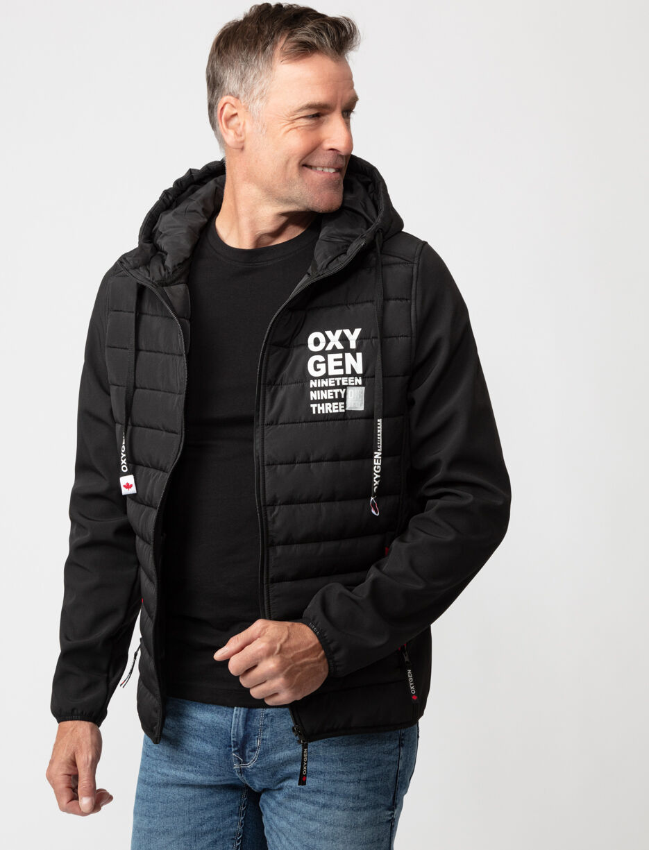 Quilted Hooded Jacket