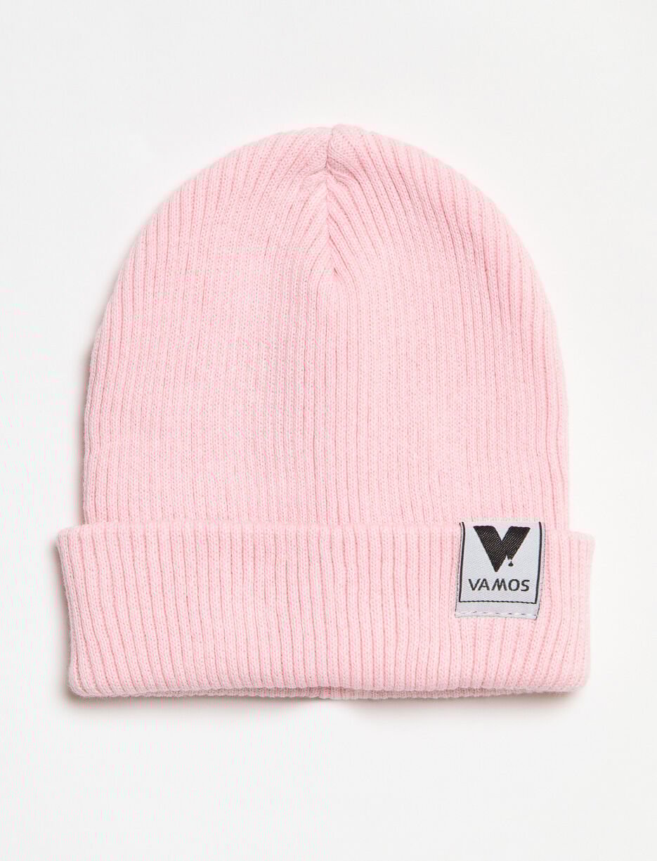 Tuque en tricot côtelé