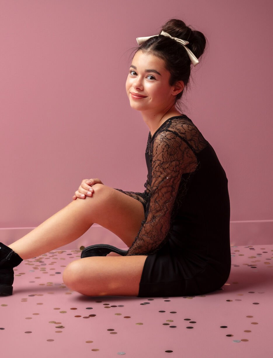 Robe &agrave; manches longues en filet