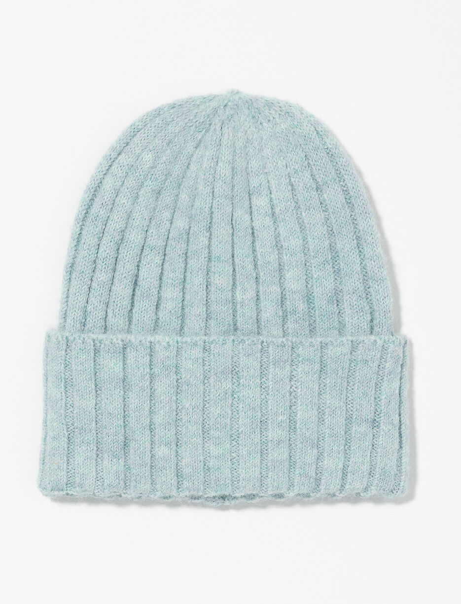Tuque en tricot côtelé