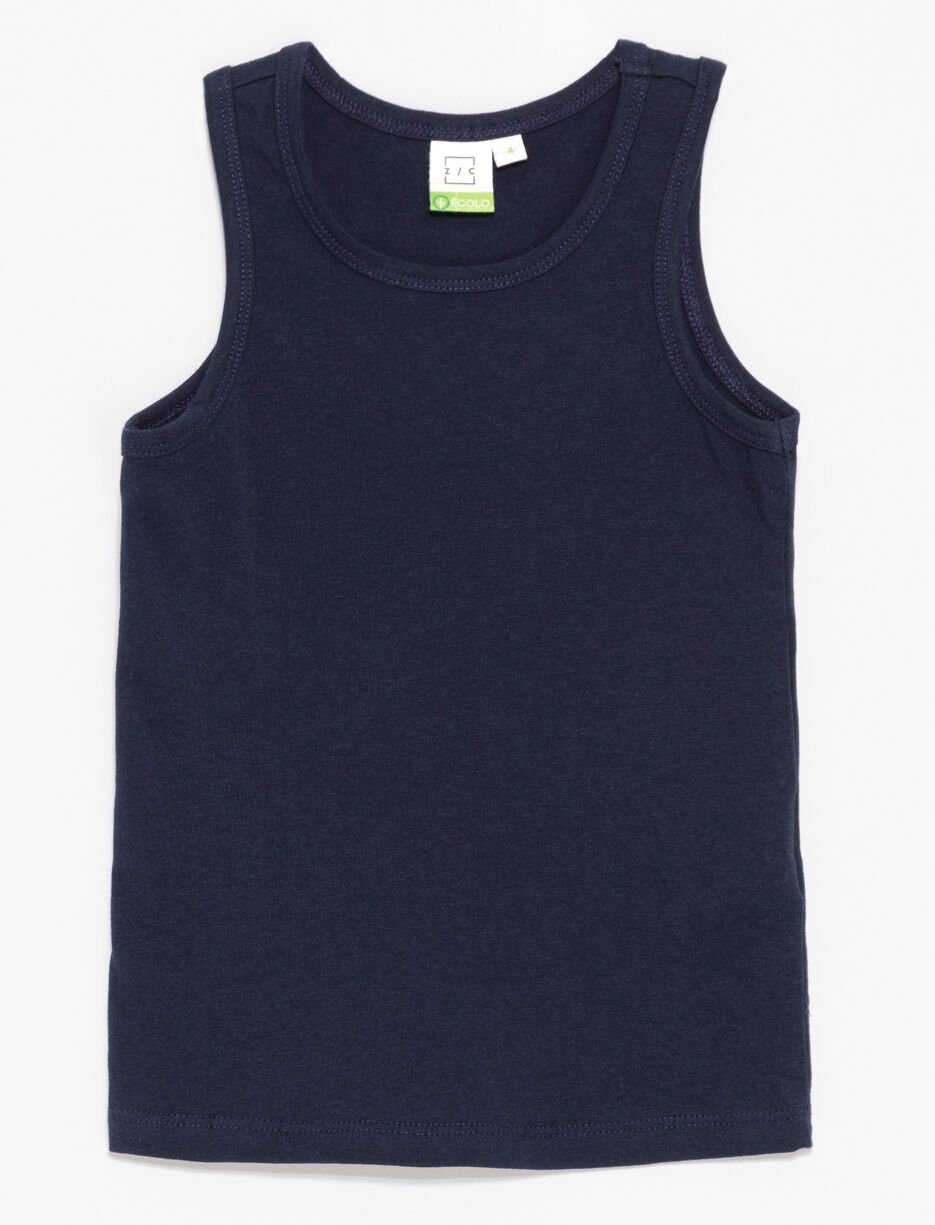 Solid Organic Cotton Tank Top