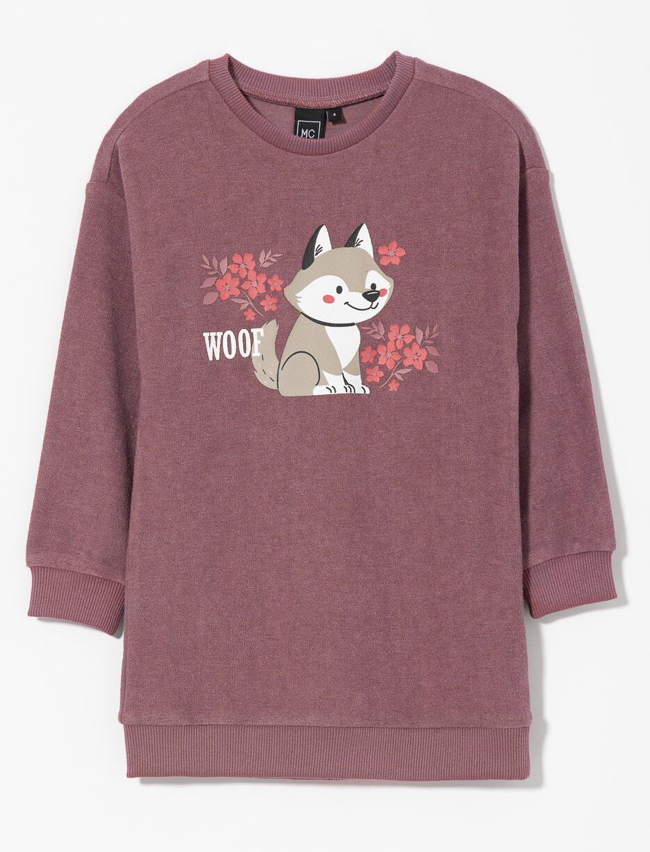 Tunique imprimée animal - petite fille