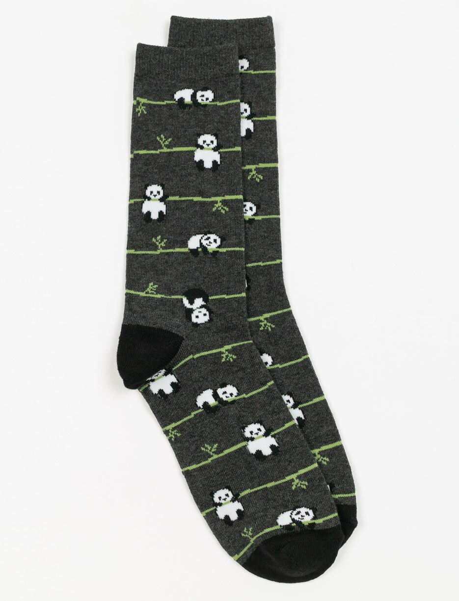 Printed Crew Socks